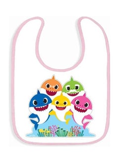 Baby Shark Family Printed Bib