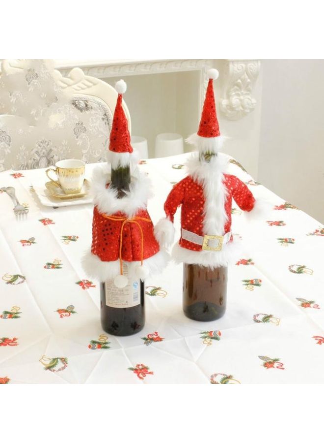 بي جي إم مجموعة زجاجات زينة مبتكرة مكونة من قطعتين متعدد الألوان - Image 2