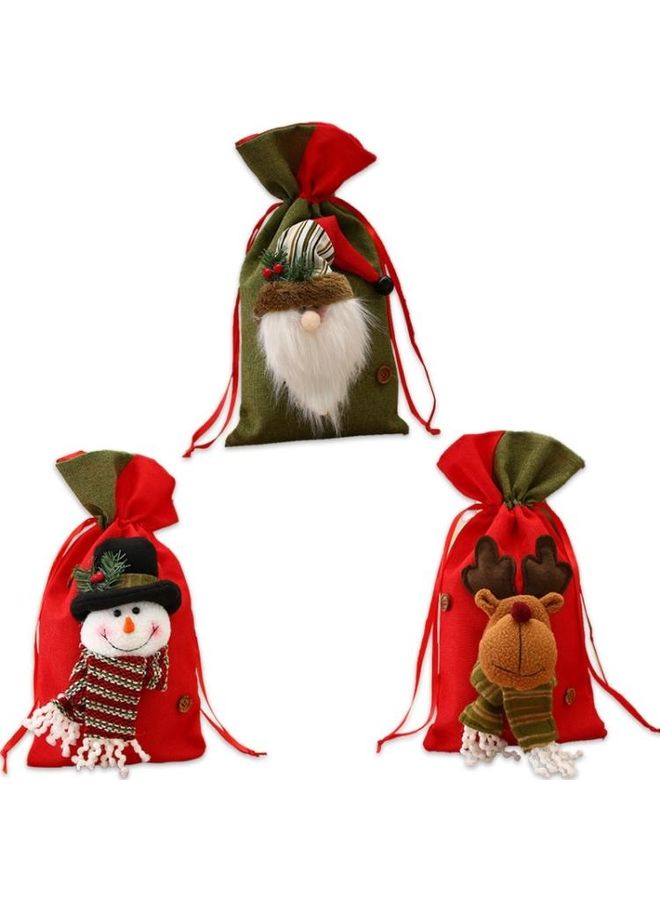 BGM 2-Piece Day Decorations Children Candy Bag Gift Bag Multicolour - Image 4