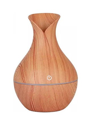 Aroma Essential Oil Diffuser, Wood Grain Aromatherapy Diffuser Ultrasonic Cool Mist Humidifier With 7 Color Changing Brown 6.2x3.5x5.2cm - v1629639217/N50324435A_1