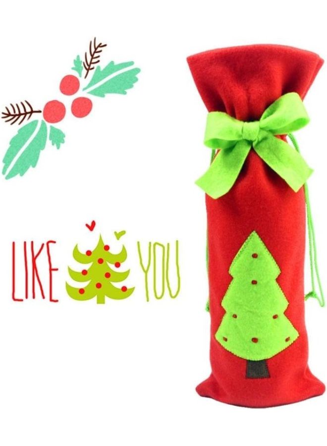 بي جي إم طقم زينة حقائب لزجاجات طاولة العشاء مكون من 3 قطع متعدد الألوان - Image 4