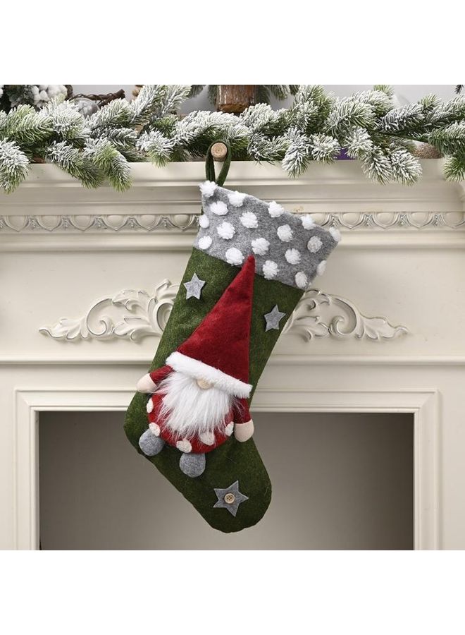 BGM Socks Shape Christmas Decorative Ornament Multicolour - Image 1