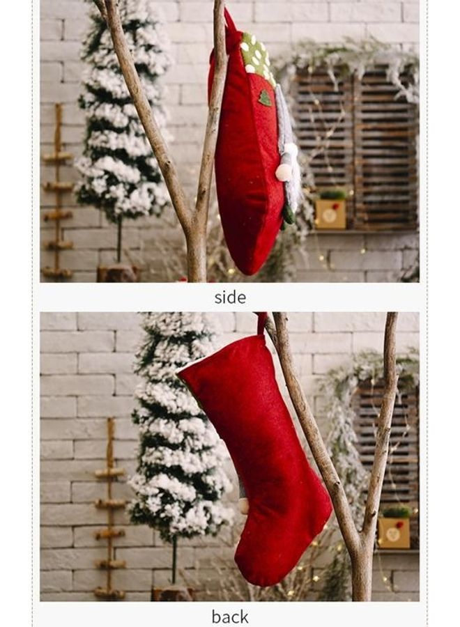 BGM Socks Shape Christmas Decorative Ornament Multicolour - Image 4