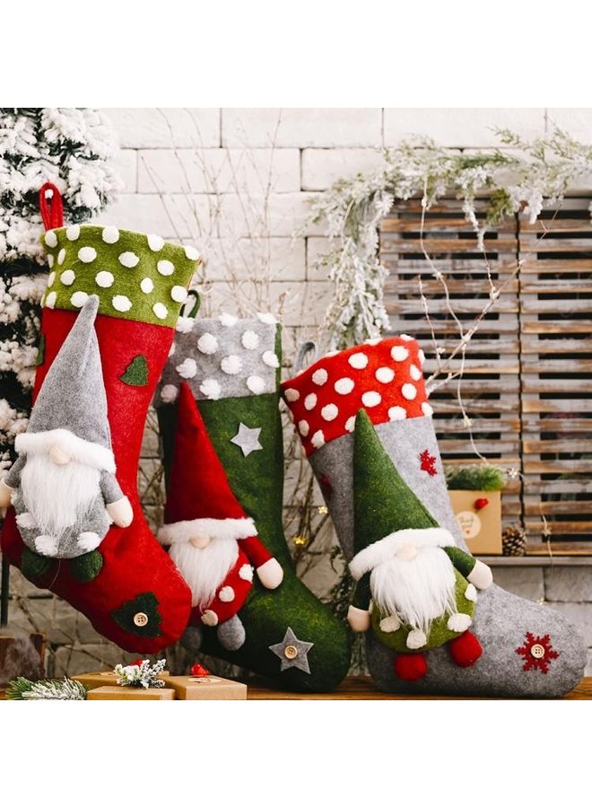 BGM Socks Shape Christmas Decorative Ornament Multicolour - Image 5