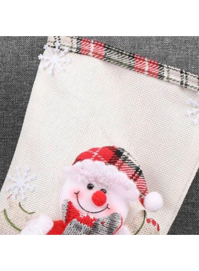 BGM 4-Piece Socks Shape Christmas Decorative Ornament Multicolour - Image 4