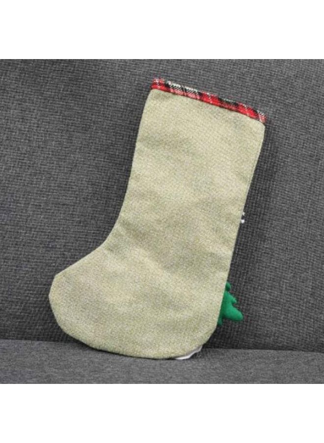 BGM 4-Piece Socks Shape Christmas Decorative Ornament Multicolour - Image 5