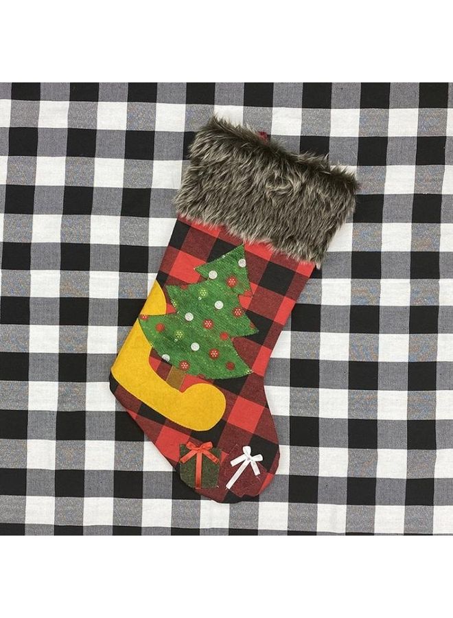 BGM Ornament Stocking Cover Pendant Gift Bag Multicolour - Image 2