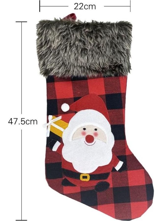 BGM Ornament Stocking Cover Pendant Gift Bag Multicolour - Image 3