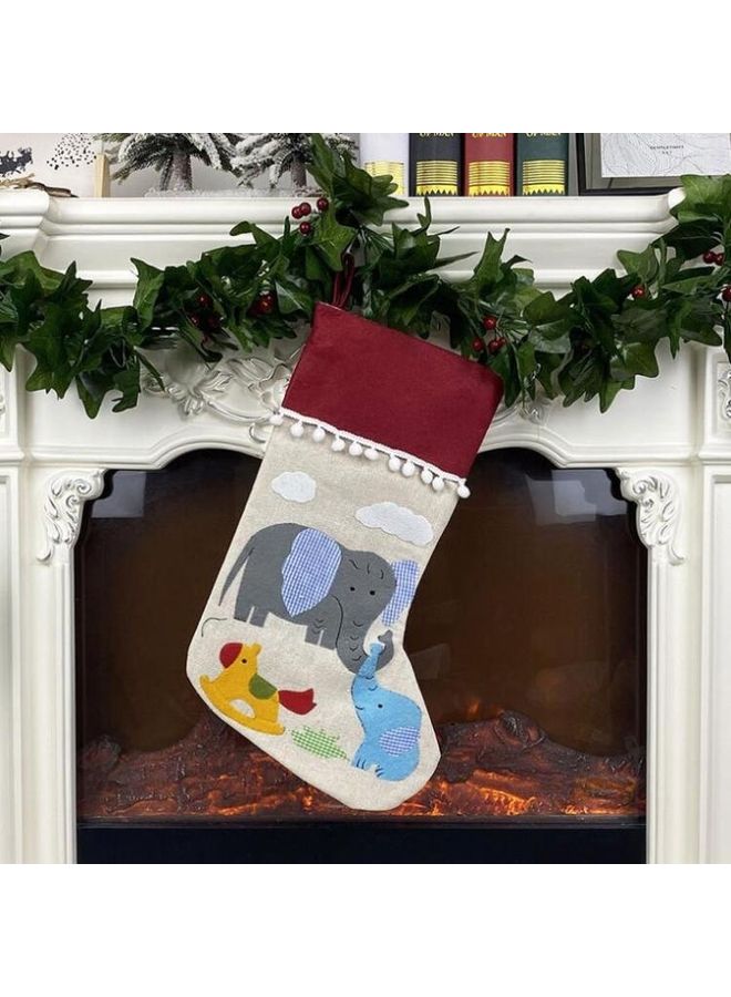 BGM Tree Pendant Decoration Gift Socks Supplies Multicolour - Image 1
