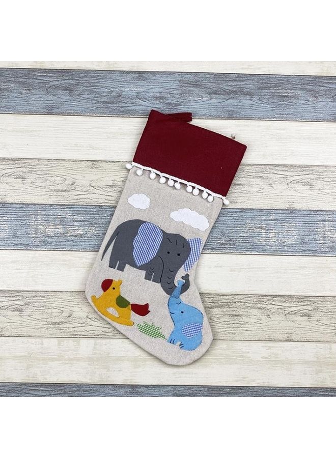 BGM Tree Pendant Decoration Gift Socks Supplies Multicolour - Image 2