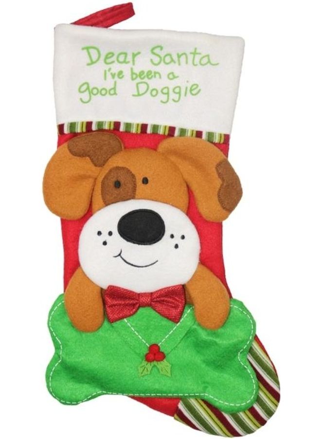BGM 2-Piece Dog Pattern Christmas Decorative Hanging Pendant Multicolour - Image 2