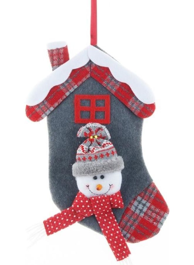 بي جي إم قطعتان من حقيبة هدايا بدلاية زينة على شكل جورب متوسط الحجم متعدد الألوان - Image 2