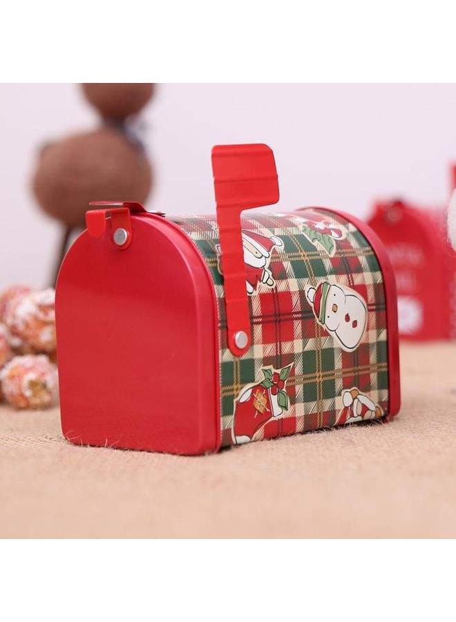 بي جي إم صندوق بريد للزّينة من الصفيح بتصميم كرتوني على شكل حلوى متعدد الألوان - Image 1