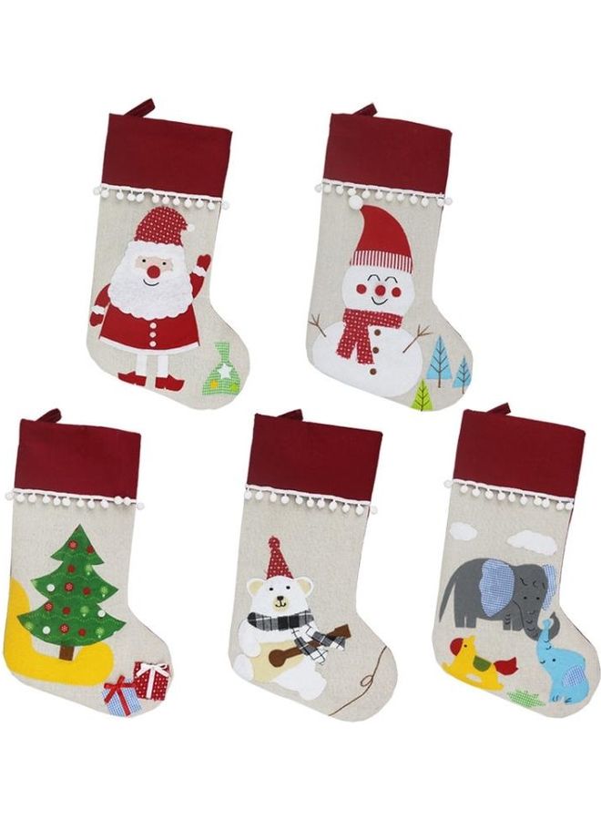 BGM Decoration Socks Supplies Tree Pendant Multicolour - Image 4