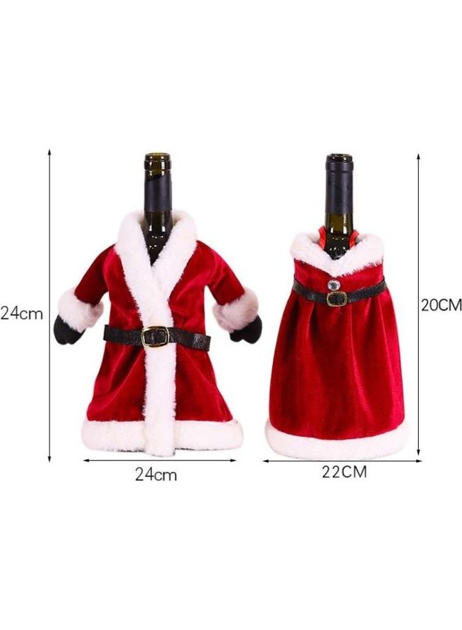 بي جي إم طقم أغطية زجاجات بتصميم مبتكر للتزيين مكون من قطعتين متعدد الألوان - Image 3