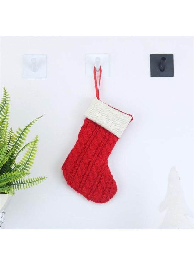BGM 2-Piece Socks Shape Christmas Decorative Gift Bag Multicolour - Image 4
