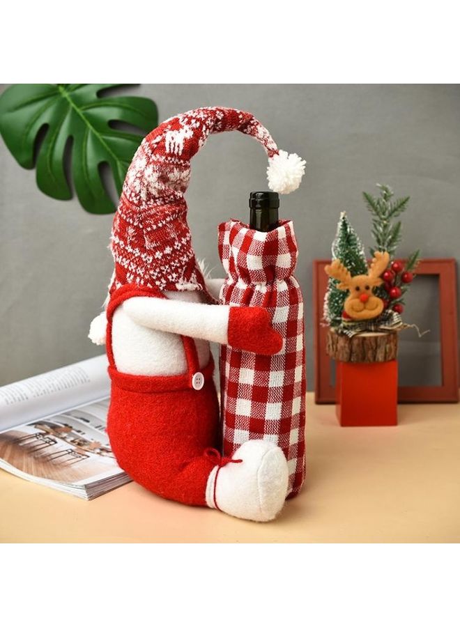 بي جي إم غطاء زجاجة بتصميم دمية من دون وجه متعدد الألوان - Image 2