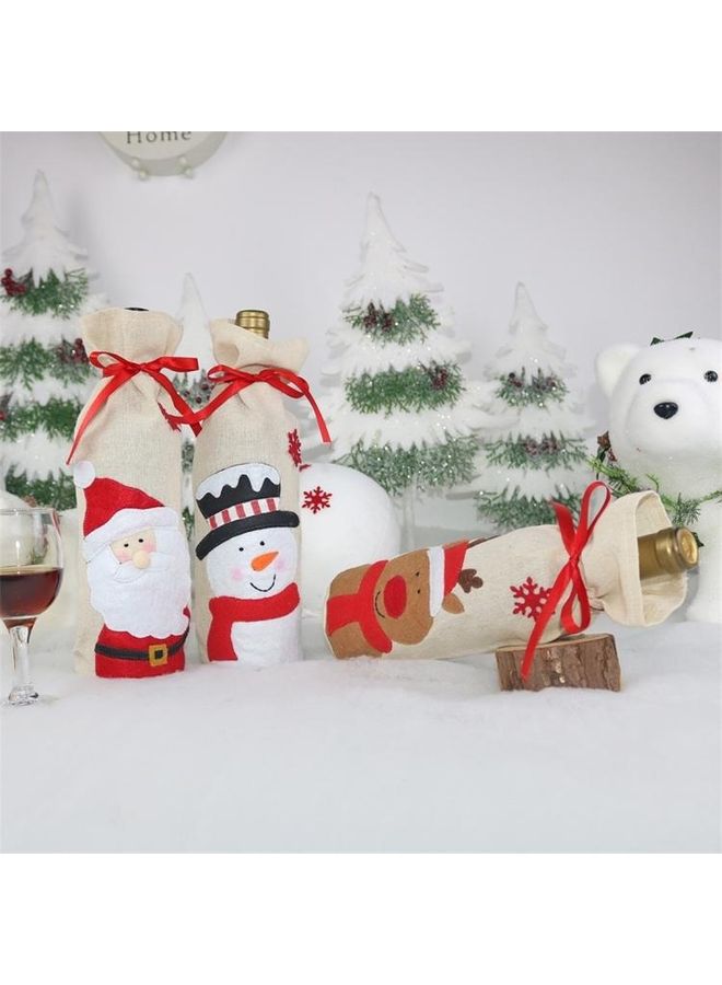 بي جي إم حقيبة لزجاجات الزّينة من قطعتين متعدد الألوان - Image 5