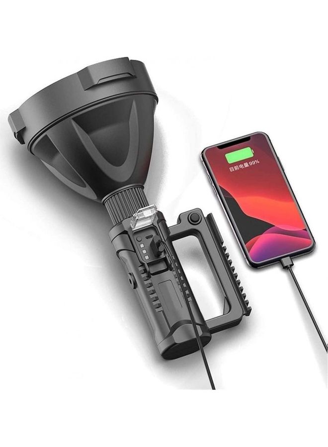 مصباح يدوي مضاد للماء يستخدم للتخييم بمنفذ USB سعة 8000 مللي أمبير في الساعة - 4 أوضاع 28.8سم - Image 2
