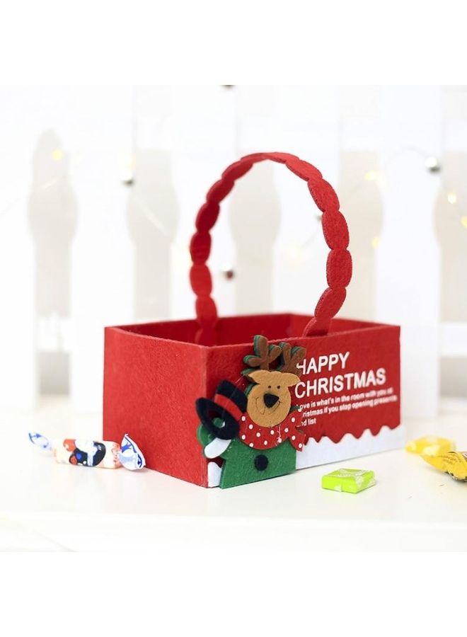 بي جي إم حقيبة حلوى زينة للكريسماس من قطعتين متعدد الألوان - Image 1