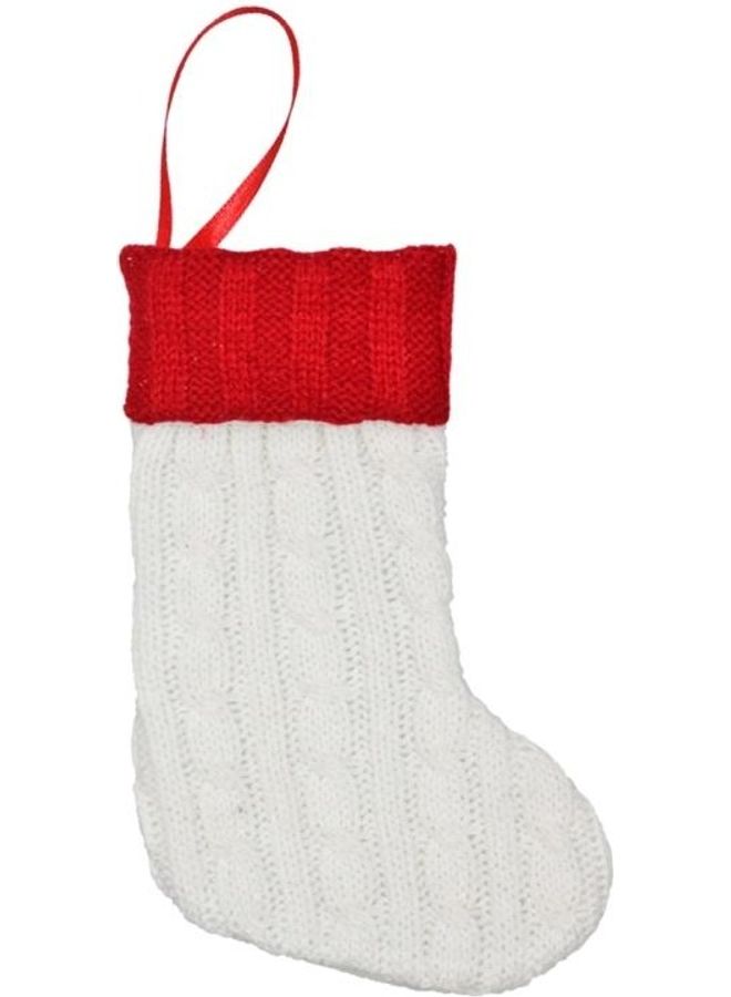 BGM 2-Piece Wool Knitting Sock Tree Pendant Decoration Bag Multicolour - Image 2