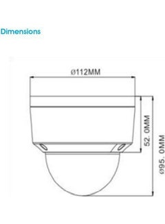 Infinique IP Premium Series Vandal Dome IR  - Image 2