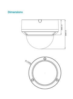 Infinique Premium Series WDR IR Vandal Dome  - Image 2