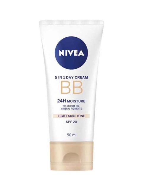 Face Bb Day Cream, Moisturise And Even Skin Tone, Light, Spf 20 Light