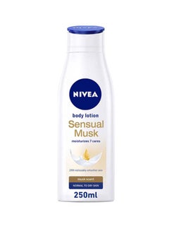 Nivea Sensual Musk Scent Body Lotion Normal To Dry Skin 250ml  - Image 1