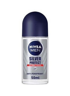 Nivea Silver Protect Roll On Deodorant For Men 50ml  - Image 1