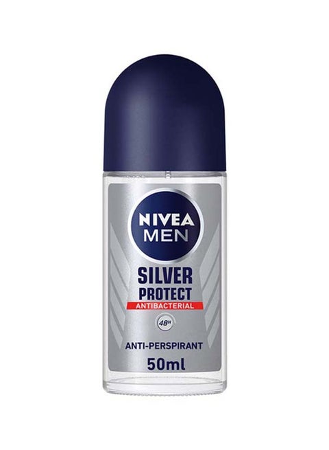 Silver Protect Roll On Deodorant For Men 50ml