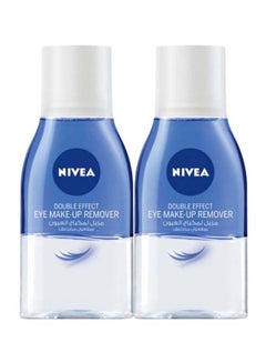 2-Piece Double Effect Eye Make Up Remover Clear