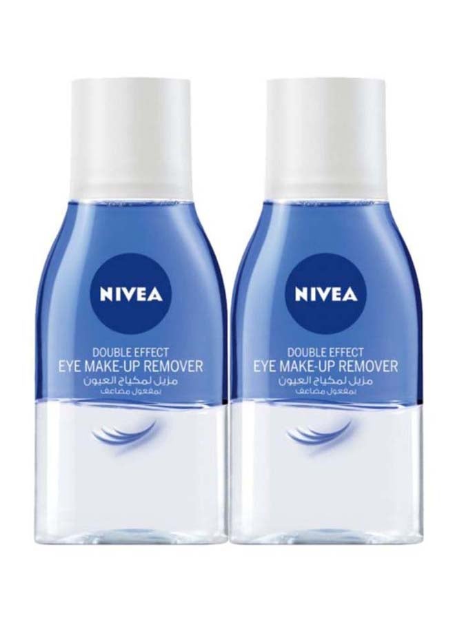 Nivea 2-Piece Double Effect Eye Make Up Remover Clear  - Image 1