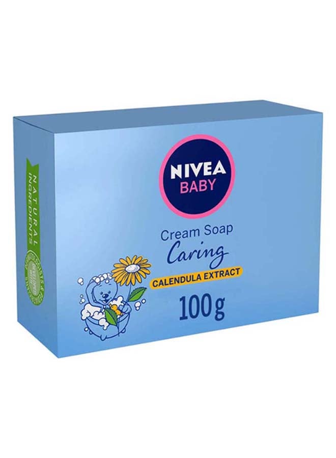 Caring Baby Cream Soap With Calendula Extract 100g