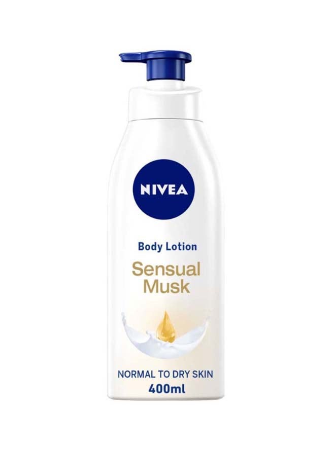 Nivea Sensual Musk Body Lotion White 400ml