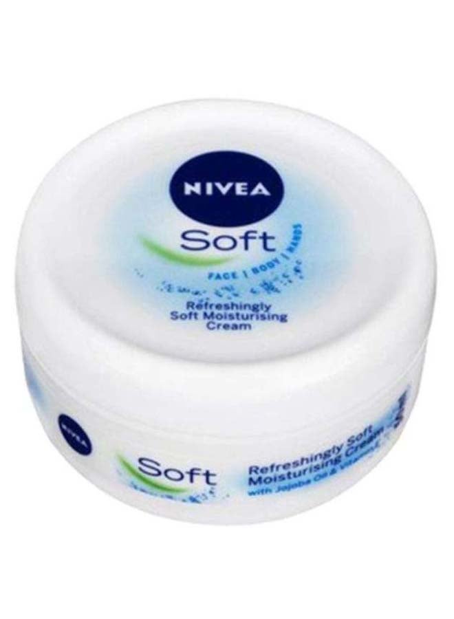 Nivea Soft Moisturizing Cream Clear 200ml - Image 1