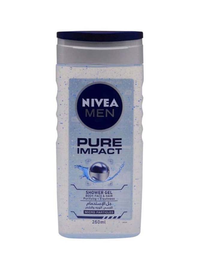 Nivea Pure Impact Shower Gel 250Ml 250ml