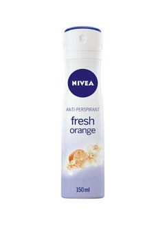 Fresh Orange, Antiperspirant for Women, Spray 150ml Multicolour 150ml