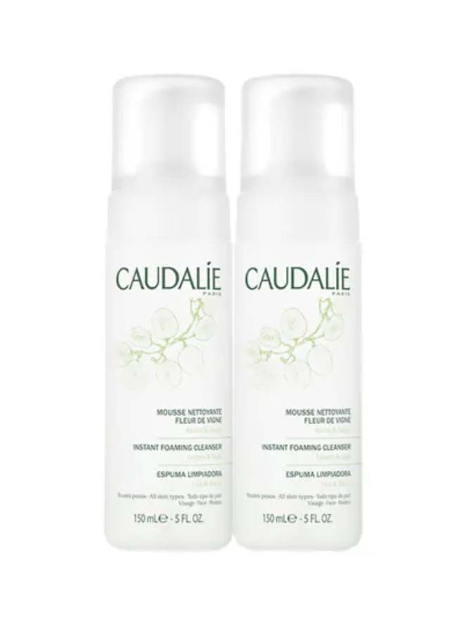 CAUDALIE 2-Piece Foaming Cleanser 2x150ml 