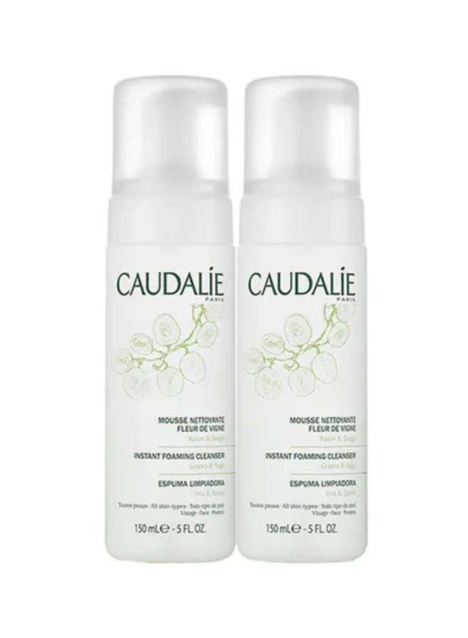 Intelligent Nutrients Caudalie Duo Foaming Cleanser 2 x150ml