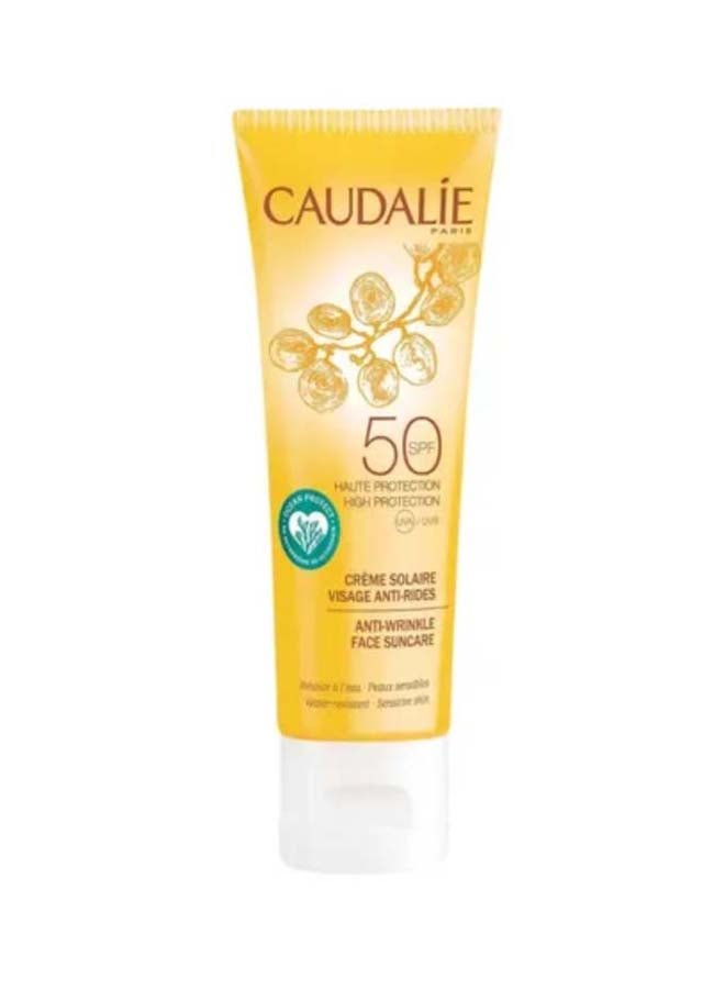 CAUDALIE - Anti-wrinkle Face Suncare SPF 50 50ml - Image 1
