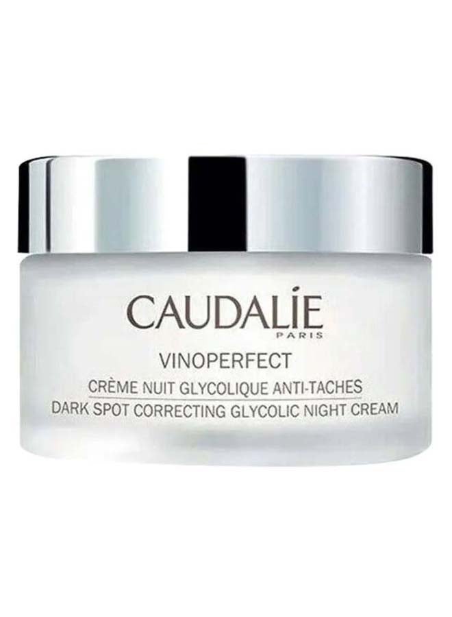 CAUDALIE Vinoperfect Dark Spot Correcting Glycolic Night Cream 50ml - Image 1