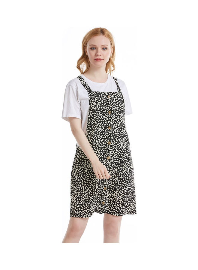 Printed Jumpsuit Black  - Image 2