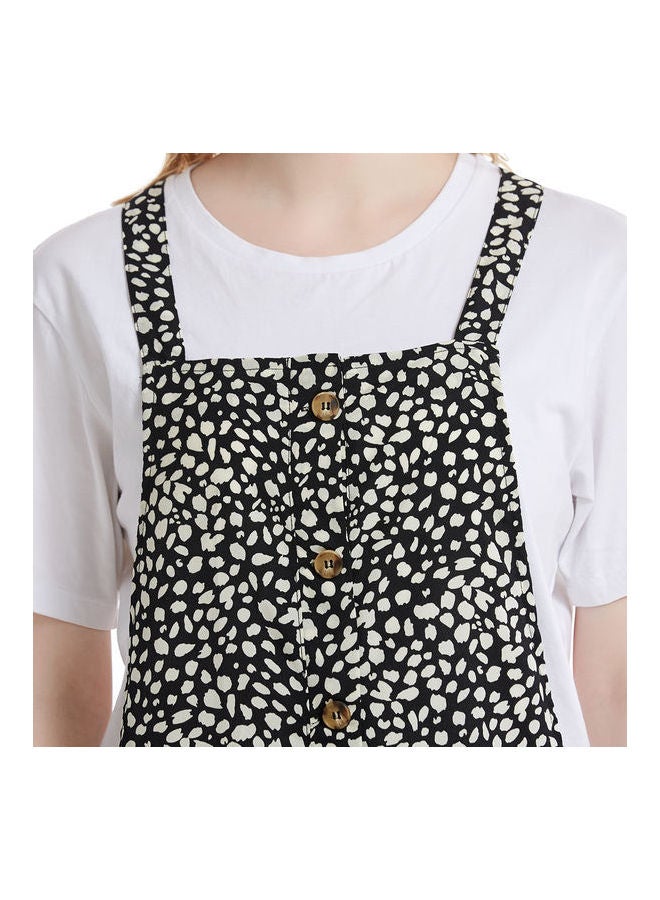 Printed Jumpsuit Black  - Image 3