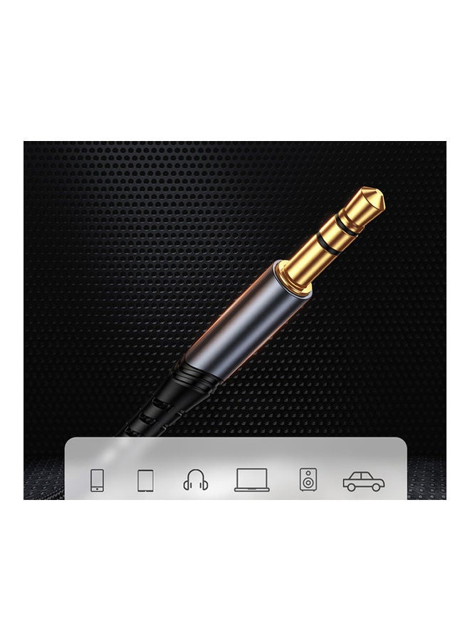 JOYROOM Type-C To 3.5mm Hi-Fi Audio Aux Cable Black  - Image 3