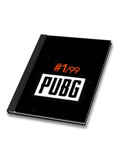 A4 Pubg Score Printed Binded Notebook Multicolour