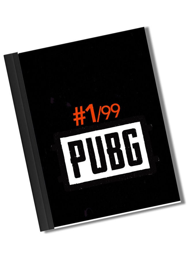 LIT - A4 Pubg Score Printed Binded Notebook Multicolour - Image 1