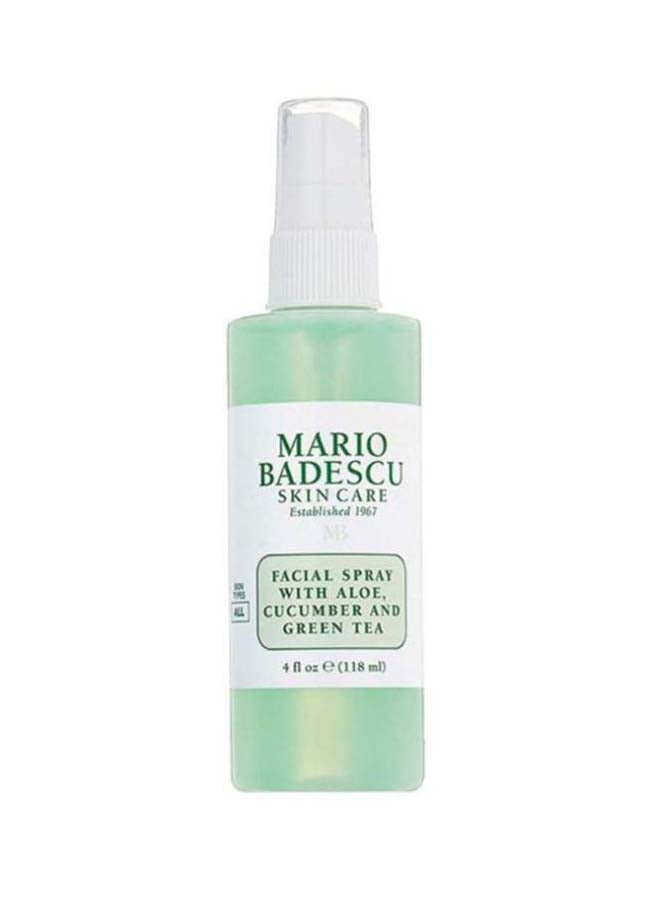 MARIO BADESCU Facial Spray With Aloe, Cucumber And Green Tea Clear 118ml  - Image 1