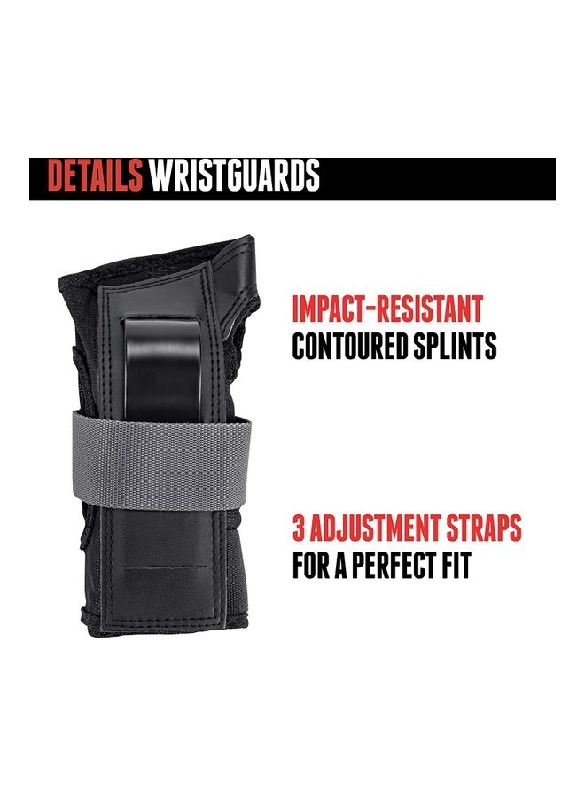 Triple 8 Saver Series Pad Set With Knee Savers, Elbow Savers And Wrist Savers, Small, Charco Camo 7-8inch  - Image 5