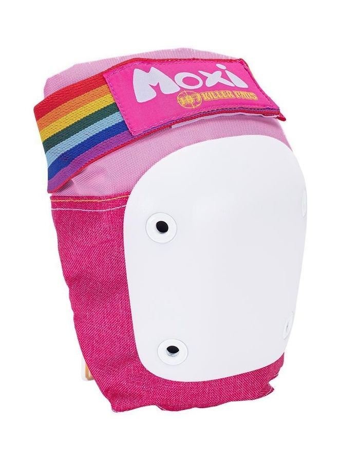 187 Killer Pads Moxi 6 Pack Adults With Knee Pads, Elbow Pads & Wrist Guards Pink XS  - Image 2